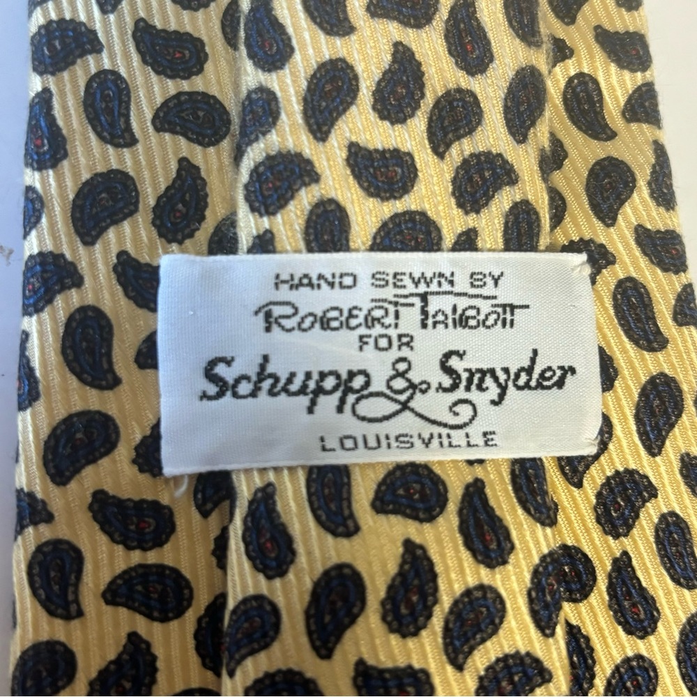 T Robert Talbott Hand Sewn By Robert Talbott Silk… - image 4